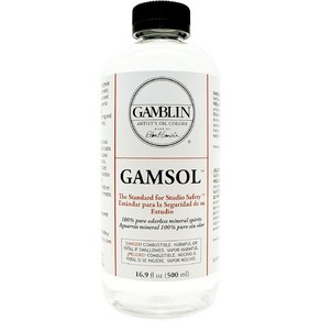 Gamblin Gamsol Oil Colo 16.9oz, 16oz