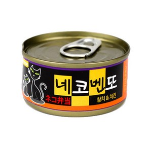 네코벤또 참치&치킨 80g x 24개