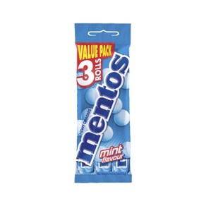 Mentos 멘토스 민트 츄잉캔디 멀티팩 112g Mint Multipack, 1개