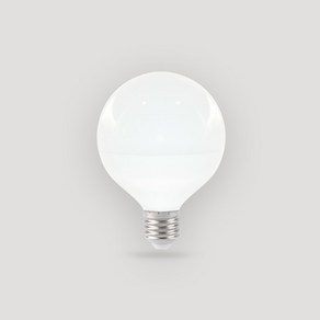 더엘이디 LED 숏타입 볼구 램프 12W (KC인증), 주백색, 1개