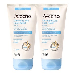 (NEW) 아비노 더멕사 아토 패스트 릴리프 밤, 75ml, 2개