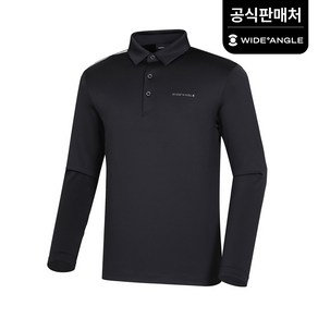 [와이드앵글 공식] [골프] 남성 TO 포인트 라인 폴로 티셔츠 M WMP24233Z1