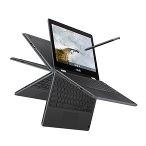 ASUS 크롬북 C214MA-BW0605 11.6형 터치스크린 스타일러스 펜 포함 학습용 인강용 노트북 크롬OS