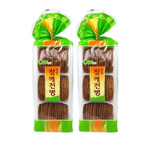 청우식품 참깨 전병, 320g, 2개