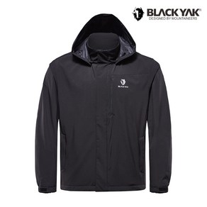 블랙야크 [ BLACK YAK ] 23년 가을 신상품!!심플한 디자인으로 범용적 착용이 가능한 남성 2레이어 안감형 방수자켓 B스톰엔드2L자켓#1 BK 23FJK