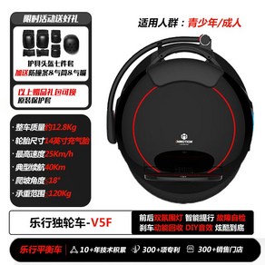 INMOTION 외발자전거 외발전동휠 V5F V8F V10F 대리기사 레저, A.380WhLeXingWoldV5F, 1개