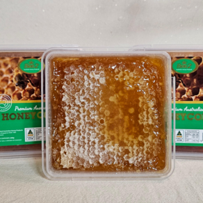 호주 Bee2 비투 HONEY COMB 허니콤부 밀랍꿀 꿀벌집 벌꿀집 벌집꿀 1개 400g, 2개