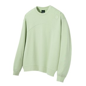 스위브 Round Uppe Seam Sweatshit Light Geen LSRSCTM111M