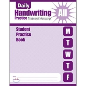 Daily Handwiting : Taditional Manuscipt, Evan-Moo Educational Publi...