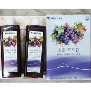 태현 더 진한 성찬 포도즙 500ml 국내산100%완숙포도 NFC착즙, 500ml × 1개, 1개