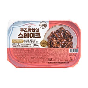 (냉동)쿠즈락한입 갈비스테이크280g, 4개