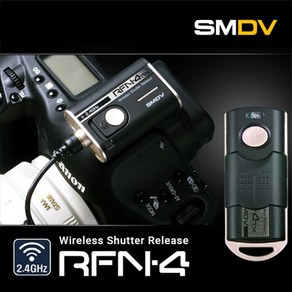 SMDV RFN4 RF-908 니콘 유무선 릴리즈 Z6 Z7 D750, 1개