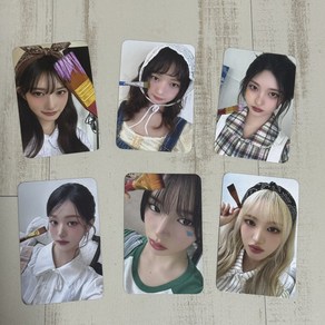 [정품]아이브 2025 시즌그리팅 시그 사웨 특전 공식 포카, 리즈 1장, 1개