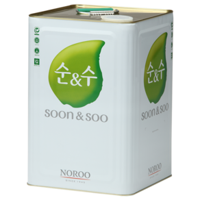 노루페인트 순앤수2종2급 수성페인트 18리터 친환경 내부용페인트, 화이트, 18L, 1개