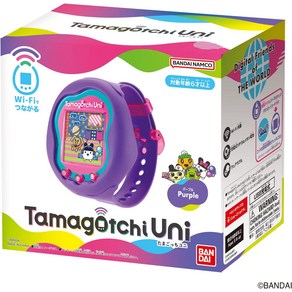 반다이 Tamagotchi Uni 퍼플 다마고치 uni BANDAI 육성 게임 휴대용 게임