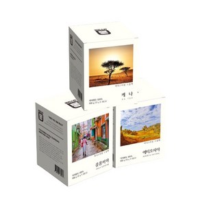 바리스타몽 드립백 3종 세트 (케냐 에티오피아 콜롬비아) [10g x 30개], 10g, 30개입, 1세트