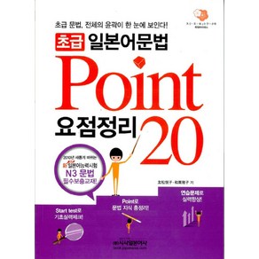 초급일본어문법 요점정리 Point 20 N3