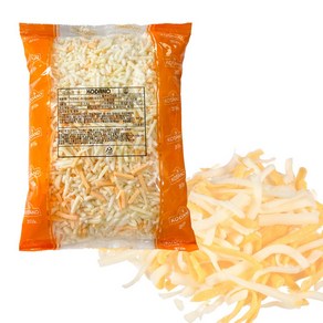 달디단마켓 코다노 치즈믹스 JK4-1 모짜렐라 골드 체다 피자 눈꽃 파스타, 1개, 2.5kg