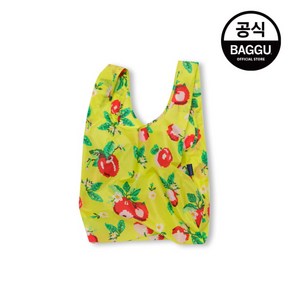 [바쿠백] BAGGU 바쿠 스탠다드 니들포인트 애플, 1개, 상세 설명 참조