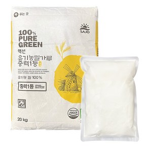 0298. [소분제품] 맥선 유기농 중력밀가루 - 1kg