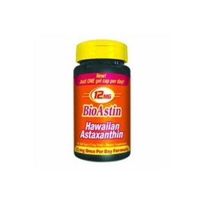 BioAstin Hawaiian Astaxanthin 12 MG 25 CAPS By Nutex Hawaii 833510, 25정, 1개