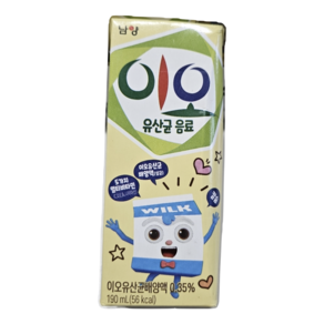 남양이오 유산균 음료, 190ml, 48개