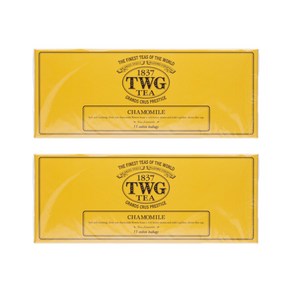 TWG 카모마일 티더블유지, 2.5g, 15개입, 2개