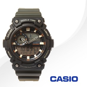 [CASIO] 카시오 AEQ-200W-3A 남성 우레탄밴드 시계