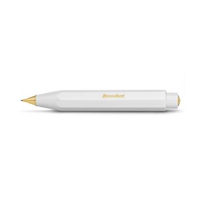 Kaweco 클래식 샤프 펜 0.7mm 팔각 필기구 화이트