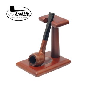 BREBBIA 브레비아 1구 파이프 담배거치대 Hevea Mahogany 1Pipe