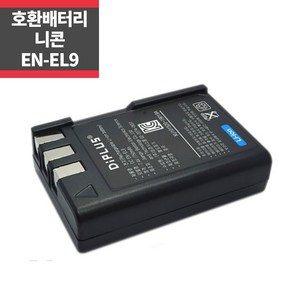 니콘 EN-EL9 호환배터리 D5000 D3000 D60 D40X D40 ~, 1개