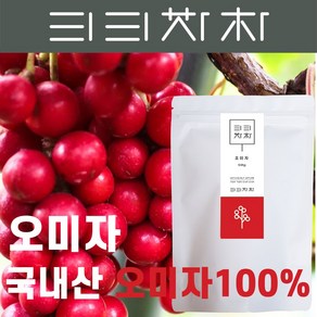 티티차차 오미자 전통차 국내산 100%, 50g, 1개, 1개입