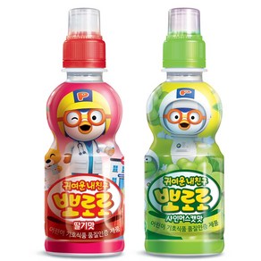 팔도 뽀로로음료수 샤인머스캣12개+딸기맛12개 총24개, 24개, 24개, 235ml