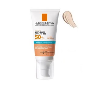 La Roche Posay 프랑스 정품 라로슈포제 안뗄리오스 SPF50+ 하이드라 틴티드 선 크림 50ml (유향), 1개