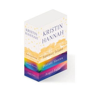 (영문도서) Kistin Hannah 3-Book Boxed Set: Summe Island Distant Shoes Angel Falls Papeback, Ballantine Books, English, 9780593976616