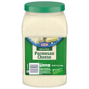 크래프트 그레이티드 파마산 치즈 대용량 2.04kg Kaft Gated Pamesan Cheese, 1개, 2kg