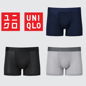 일본 UNIQLO AIRism 에어리즘 복서브리프 로라이즈 유니클로 남자 속옷