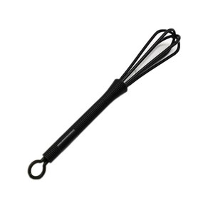 18cm 플라스틱 풍선 와이어 휘발 털이 수동 에그 비터 믹서 주방 베이킹기구, 1개
