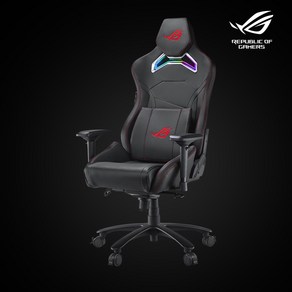 ASUS ROG CHARIOT X RGB 게이밍 의자 블랙 그레이 선택가능, ROG CHARIOT X RGB 그레이, 1개