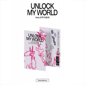 프로미스나인 (fomis_9) - fomis_9 1st Album ‘Unlock My Wold’ [Wevese Albums ve.][8종 중 1종 랜덤 발송]