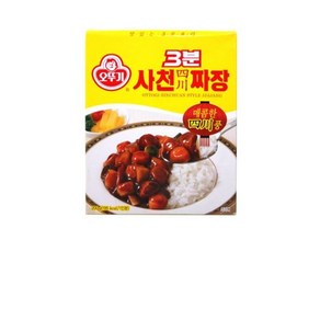 오뚜기 3분 사천짜장, 200g, 24개