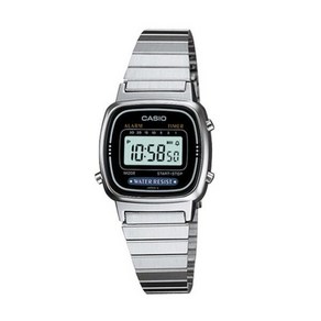 카시오 시계 LA670WA-1D 빈티지 여성용 손목시계 LA-670WA-1D 메탈밴드 전자시계 CASIO 정품