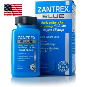 Zantrex Blue Weight Loss 잔트랙스 블루 웨이트 로스 84캡슐