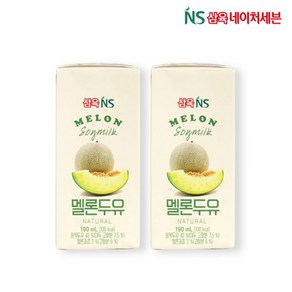 삼육네이처세븐 멜론 두유 190ml x 24팩, 없음, 상세 설명 참조