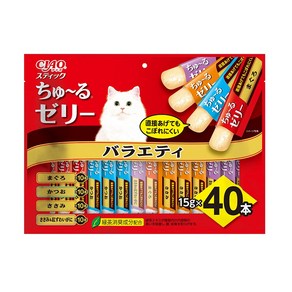 이나바 챠오스틱 버라이어티 고양이간식, TSC-136 믹스, 600g, 1개