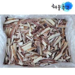 해물총각 냉동 오징어 대왕오징어 칼집귀채 4kg, 1개