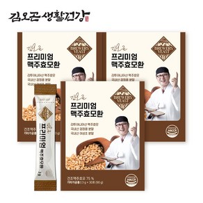 김오곤 프리미엄 맥주효모환 30포 x 3박스(총 90포), 없음, 90g, 3개