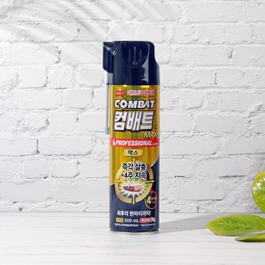 컴배트 프로페셔널 맥스(수성) 에어졸 500ml 바퀴벌레약, 5개