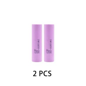 한국산 정품 100% 18650 3500mAh 방전 3.7v 배터리 충전식 무료 신제품, 2PCS