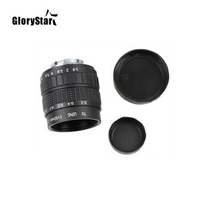 GloySta 50mm F1.4 CCTV TV 영화 렌즈 C 마운트 매크로 링 호환 삼성 NX 카메라 NX1000 NX210 NX20 NX200 NX11 NX100 NX5 NX, 1개